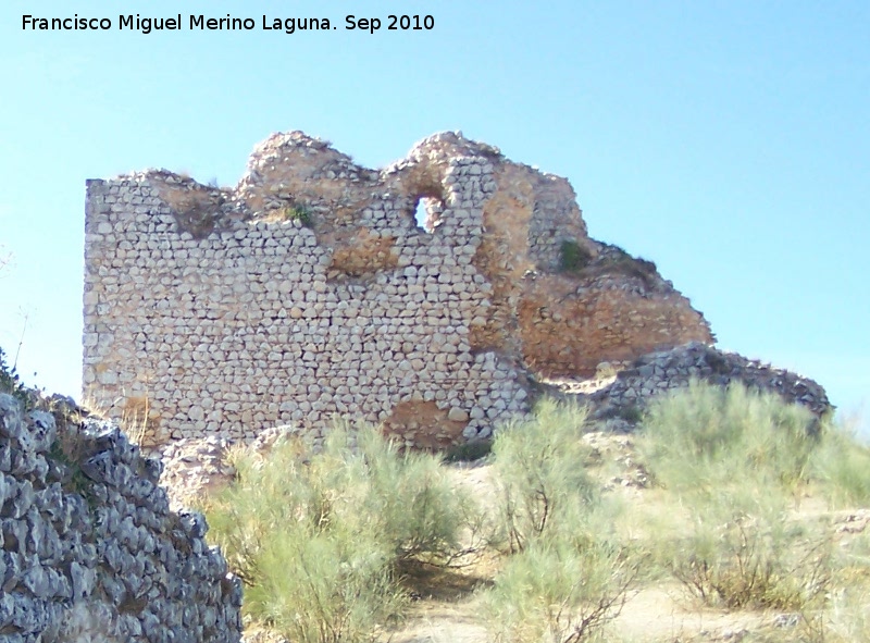 Castillo de la Peña. Torre del Homenaje - Castillo de la Peña. Torre del Homenaje. Cara Norte