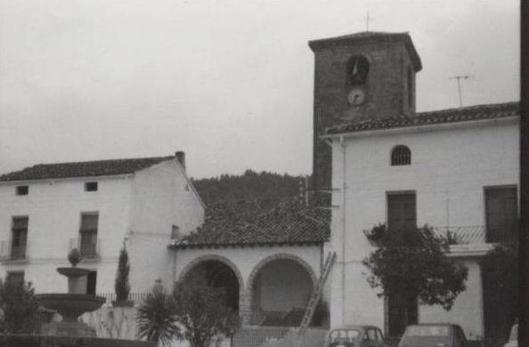 Plaza de la Constitución - Plaza de la Constitución. Años 70