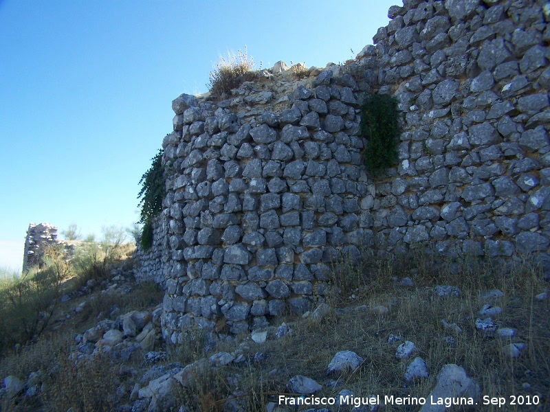 Castillo de la Peña. Torreón Circular Oeste - Castillo de la Peña. Torreón Circular Oeste. 