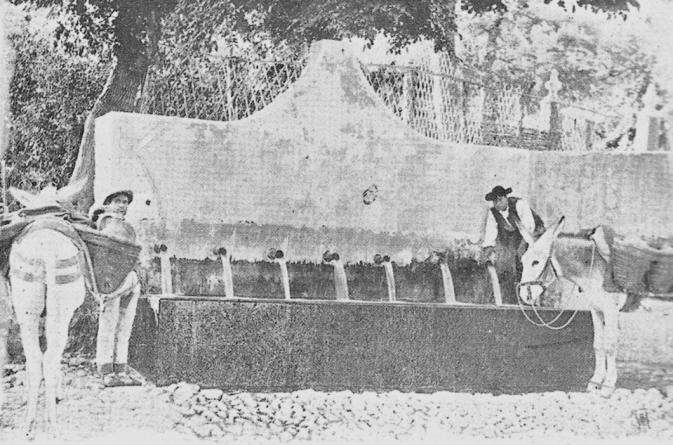 Pilar de los Siete Caños - Pilar de los Siete Caños. 1900
