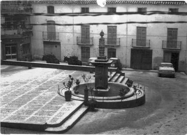 Plaza de la Constitución - Plaza de la Constitución. Foto antigua