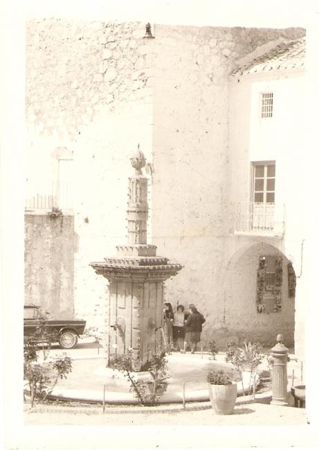 Fuente de los Cuatro Caños - Fuente de los Cuatro Caños. Foto antigua