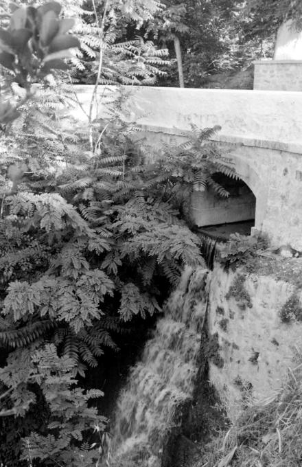 Cascada de Cánava - Cascada de Cánava. 1950