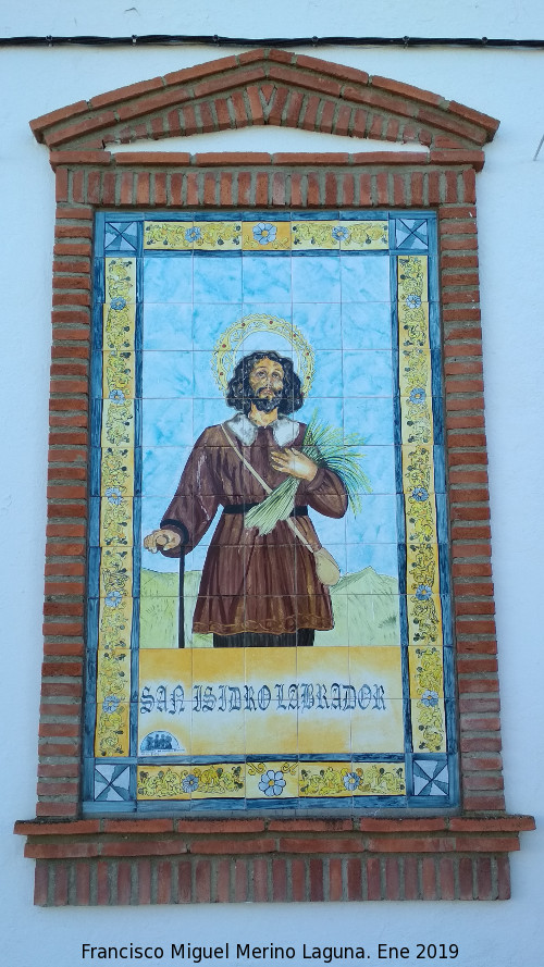 Iglesia de San Isidro Labrador - Iglesia de San Isidro Labrador. Azulejos de San Isidro Labrador