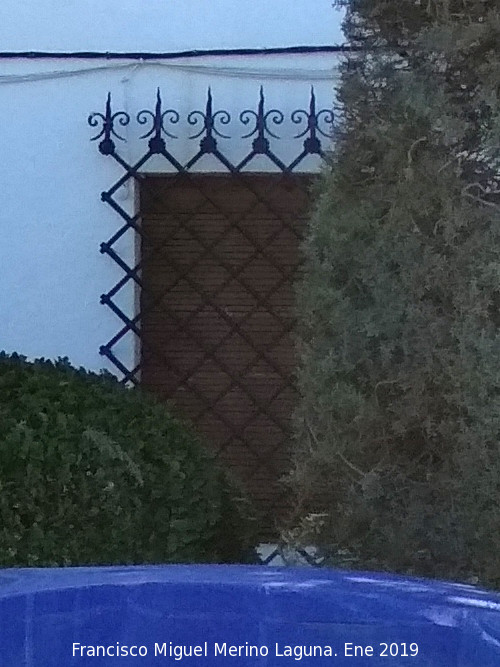 Ayuntamiento menor de Los Villares - Ayuntamiento menor de Los Villares. Reja