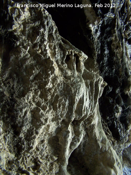 Cueva Negra - Cueva Negra. Formación rosoca caliza por efecto del agua