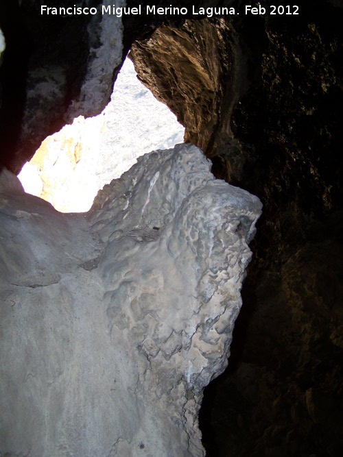 Cueva Negra - Cueva Negra. Formación rocosa en una de sus paredes