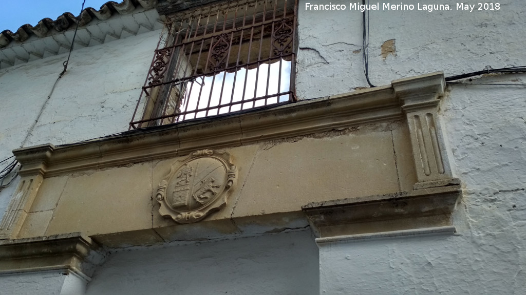 Dintel - Dintel. Casa de los Alférez - Arjona