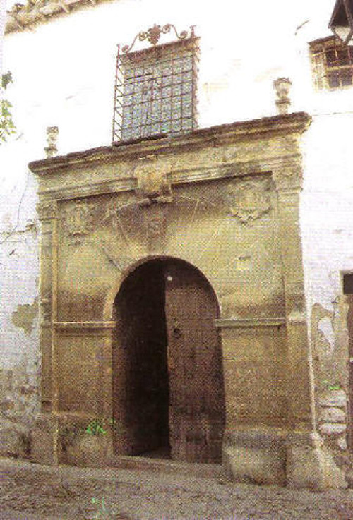 Casa de la Calle Hernán Crespo nº 3 - Casa de la Calle Hernán Crespo nº 3. Foto antigua