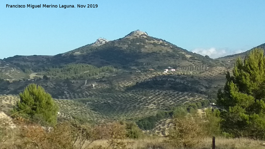 Cerro del Mortero - Cerro del Mortero. Desde el Cerro Miguelico
