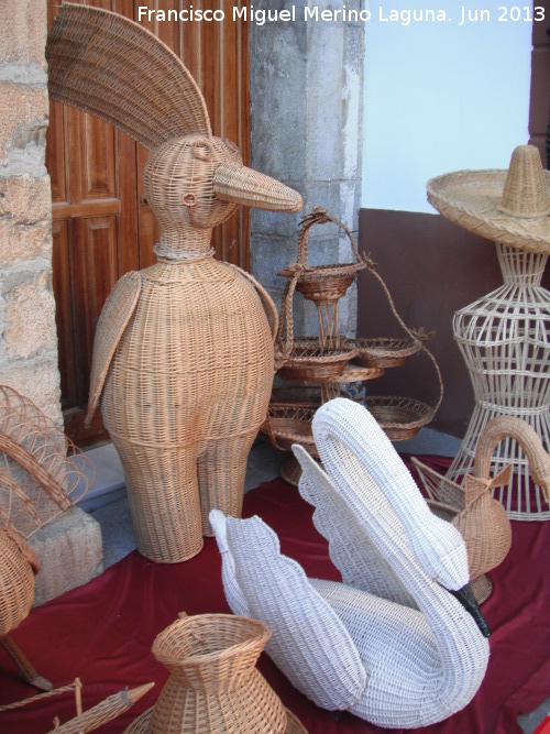 Artesanía del mimbre - Artesanía del mimbre. Objetos de mimbre