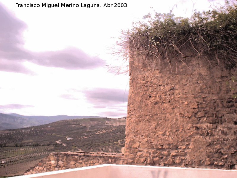 Muralla de Baena - Muralla de Baena. Siguiente torreón al la Torre del Sol