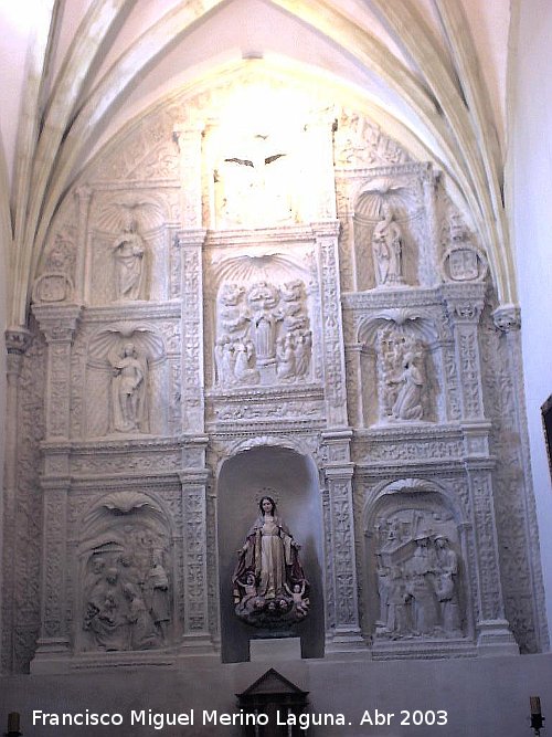 Iglesia de Santa Mara la Mayor - Iglesia de Santa Mara la Mayor. Capilla