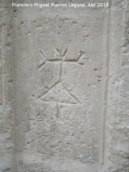 Convento de San Andrés - Convento de San Andrés. Cruz tallada