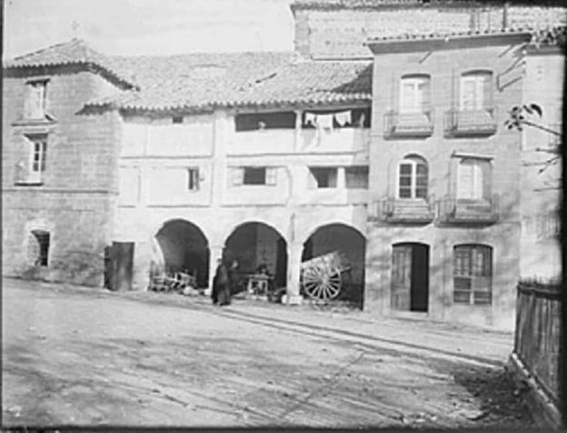 Convento de San Andrés - Convento de San Andrés. Foto antigua
