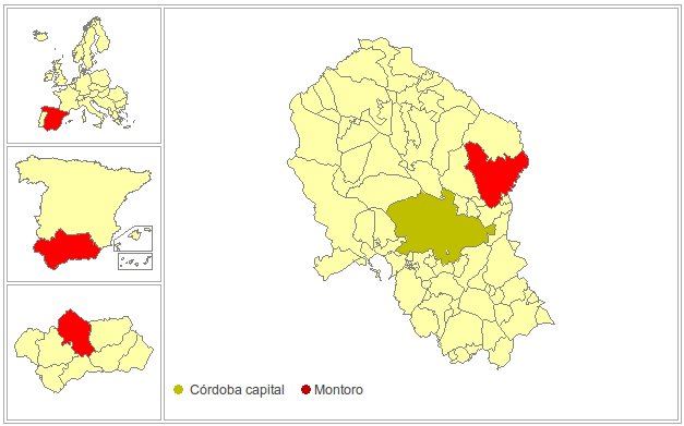 Montoro - Montoro. Situación