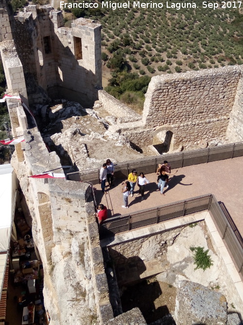 Castillo-Palacio de Zuheros - Castillo-Palacio de Zuheros. Desde la Torre del Homenaje