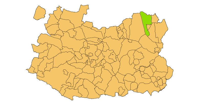 Campo de Criptana - Campo de Criptana. Situación