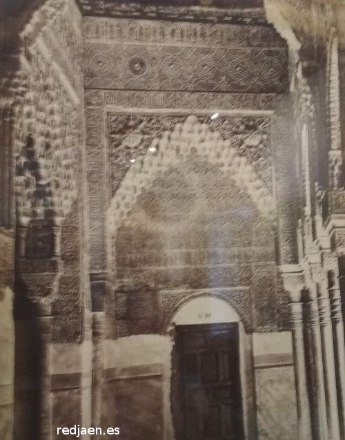 Alhambra. Sala de los Reyes - Alhambra. Sala de los Reyes. Foto antigua. Casa de los Tiros