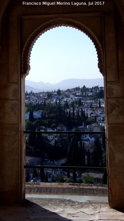 Albaicín - Albaicín. Desde el Generalife