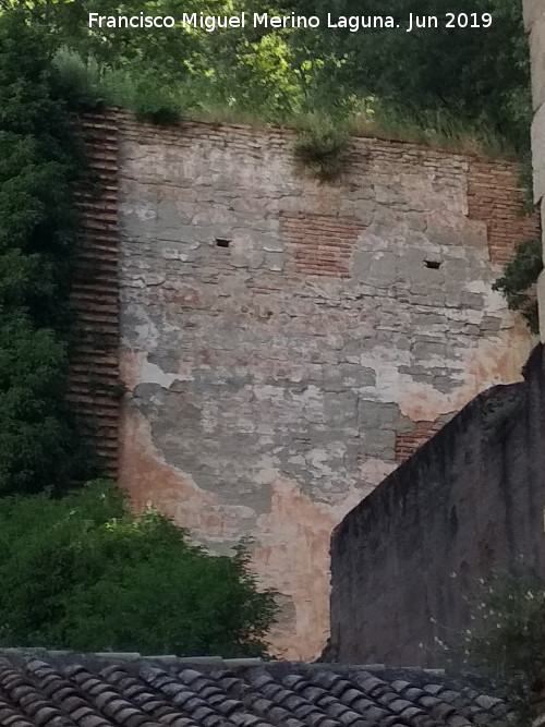 Murallas de Granada - Murallas de Granada. Torreón del Palacio de los Marqueses de Cartagena