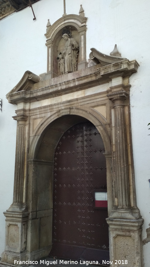Iglesia de San José - Iglesia de San José. Portada