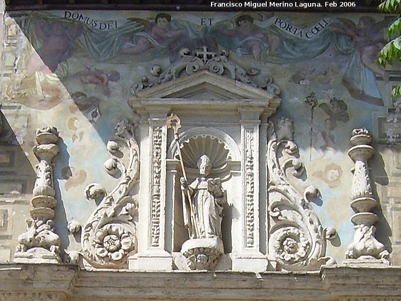 Iglesia de San Cecilio - Iglesia de San Cecilio. Hornacina