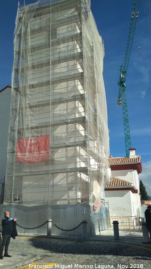 Iglesia de San Nicolás - Iglesia de San Nicolás. En reconstrucción