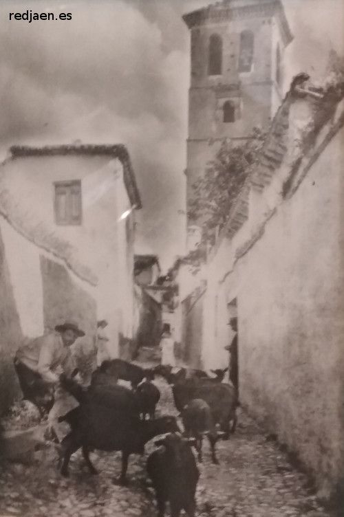 Iglesia de San Bartolomé - Iglesia de San Bartolomé. Foto antigua. Casa de los Tiros