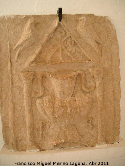 Historia de Osuna - Historia de Osuna. Crismón visigodo. Museo de Osuna