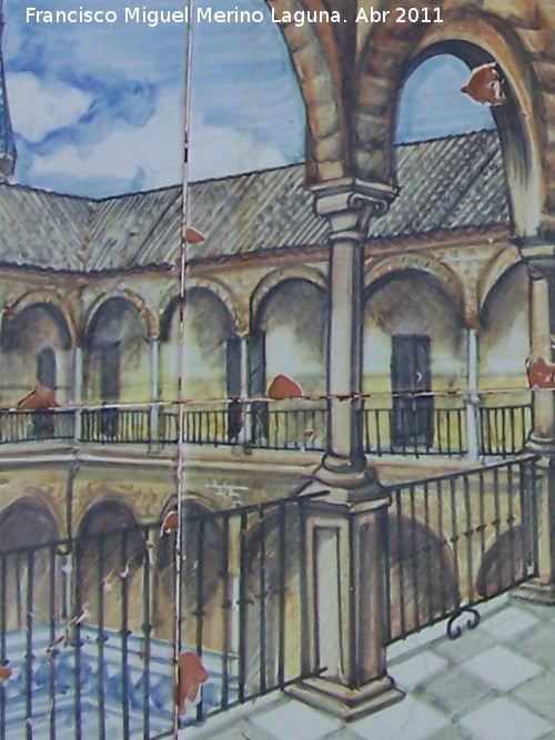 Universidad de Osuna - Universidad de Osuna. Patio porticado