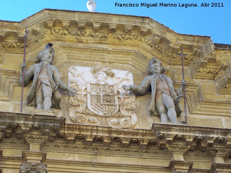 Palacio de los Cepeda - Palacio de los Cepeda. Escudo