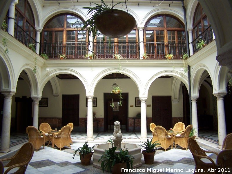Palacio Marqués de la Gomera - Palacio Marqués de la Gomera. Patio