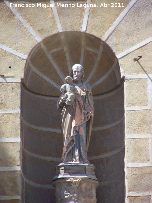 Convento del Carmen - Convento del Carmen. San José con el niño