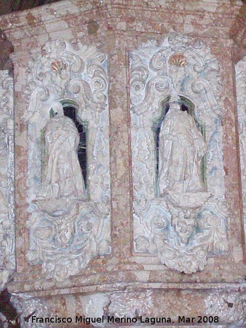 Catedral de Guadix - Catedral de Guadix. Detalle del púlpito