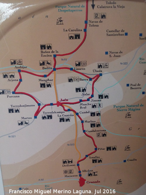 Píñar - Píñar. Ruta de los Nazaríes