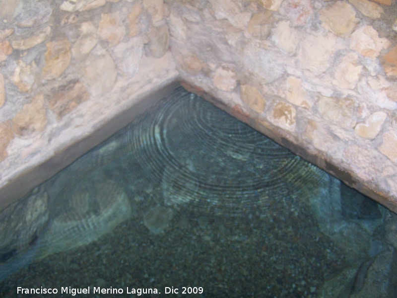 Balneario de Alicún de las Torres - Balneario de Alicún de las Torres. Nacimiento de aguas termales