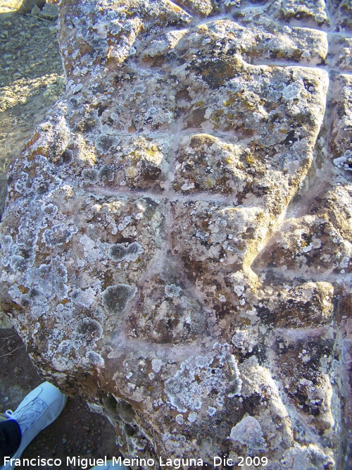 Petroglifos de Alicún de las Torres - Petroglifos de Alicún de las Torres. Antropomorfo