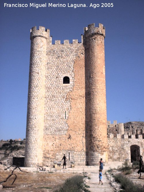 Castillo de Alcalá del Jucar - Castillo de Alcalá del Jucar. Torre del Homenaje