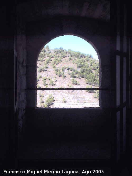 Castillo de Alcalá del Jucar - Castillo de Alcalá del Jucar. Balcón