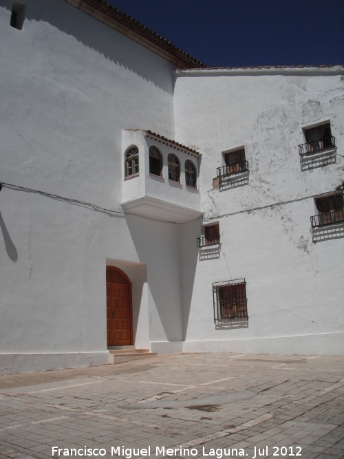 Santuario de Cortes - Santuario de Cortes. Balcón esquinero