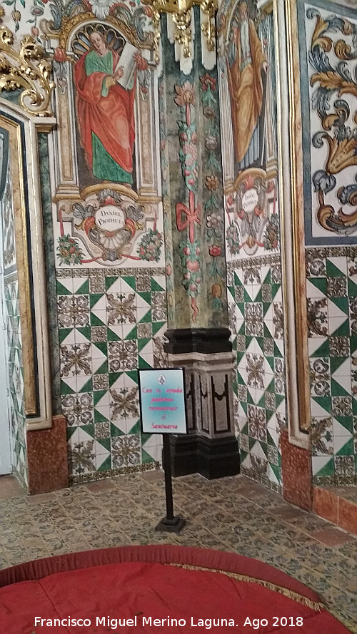 Santuario de Ntra Sra de Belén - Santuario de Ntra Sra de Belén. Azulejos