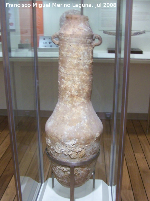 Historia de Benalmdena - Historia de Benalmdena. nfora Pnica. Siglo IV - III a.C.