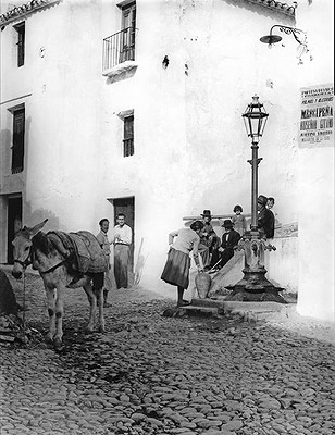 Callejón del Estanco - Callejón del Estanco. Foto antigua