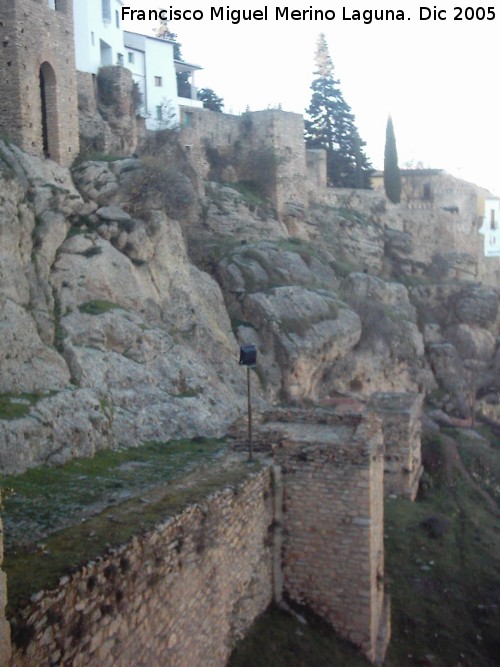 Murallas de Ronda - Murallas de Ronda. Murallas de la Cijara