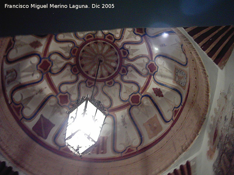 Palacio de Mondragón - Palacio de Mondragón. Cúpula de las escaleras