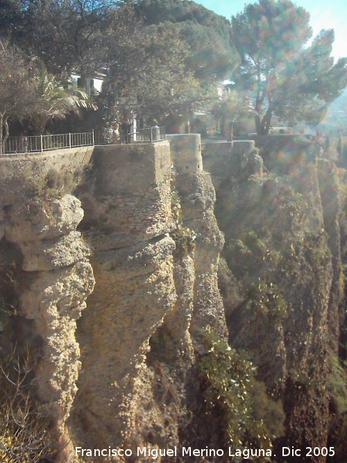 Palacio de Mondragón - Palacio de Mondragón. Terrazas al Tajo