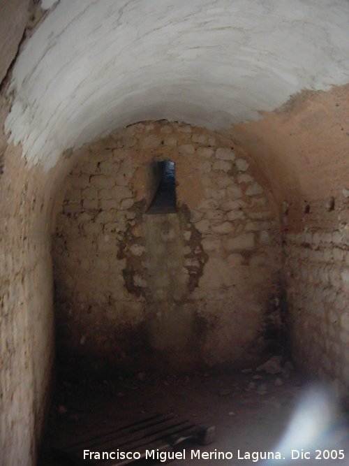Castillo de la Estrella - Castillo de la Estrella. Bóveda de la Torre del Homenaje