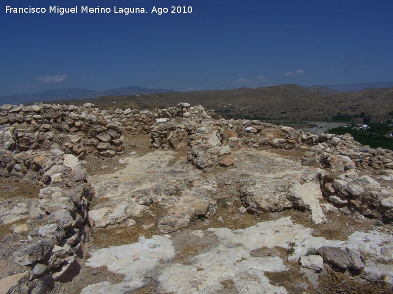 Los Millares. Muralla Exterior - Sector Norte - Los Millares. Muralla Exterior - Sector Norte. Bastión 32 y espacio 56