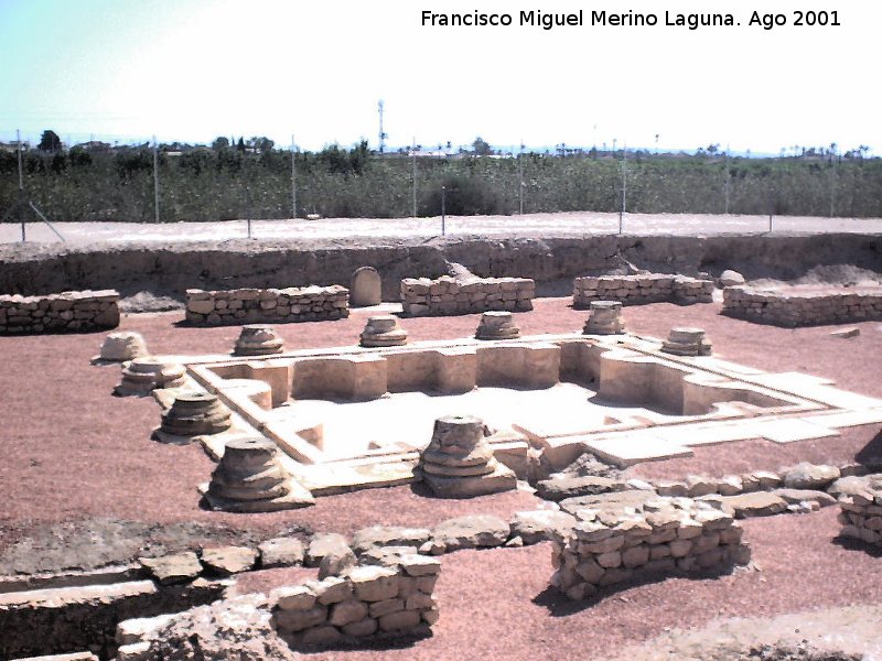 Yacimiento arqueológico de La Alcudia - Yacimiento arqueológico de La Alcudia. Vivienda romana de Ilici